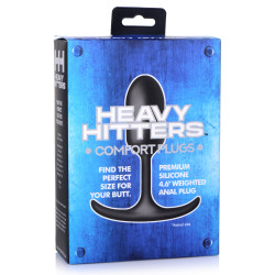 Heavy Hitters Plug silicone Hitters S 10 x 3cm - Poids 90gr